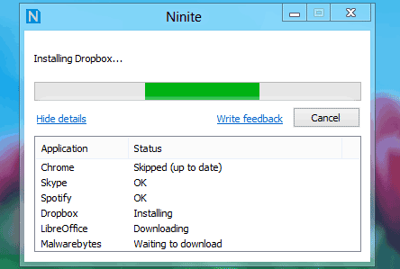Ninite Updating