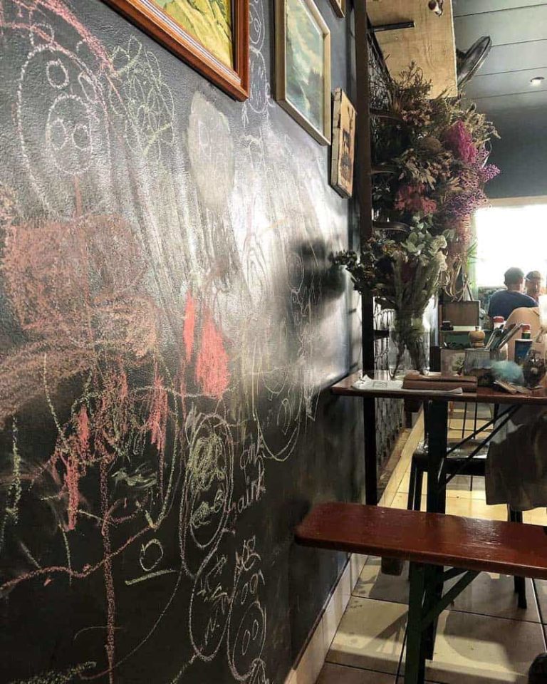Relaxing with coffee after computer repairs in lismore at Flock coffee shop