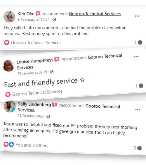 Facebook review stack